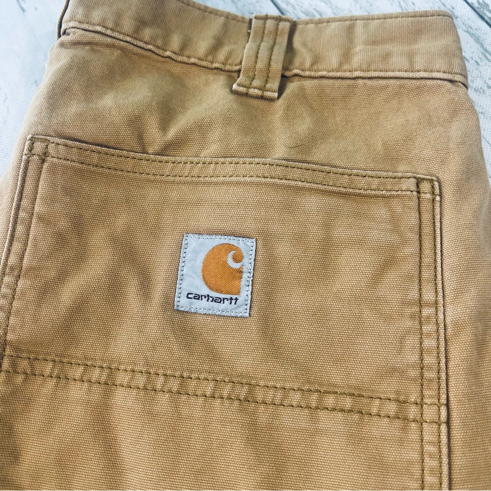 Carhartt Relaxed Fit Canvas Double Knee Utility Work Pants 32x32 - Picture 9 of 9